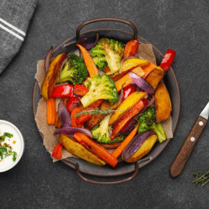 Herb Steak & Roasted Veggies